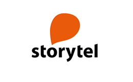 Logotyp för Storytel
